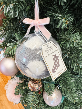Fuzzy Socks Ornament - The Southern Loft