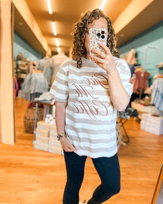 Give Me Coffee Oversized Graphic Tee - The Southern Loft
