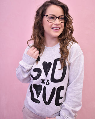 God Is Love Pullover - The Southern Loft