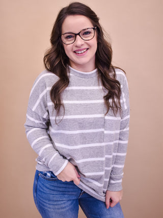 Have It All Striped Top - The Southern Loft