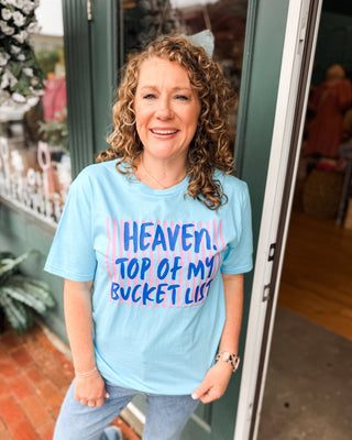 Heaven is at the Top Graphic Tee - The Southern Loft