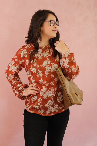 Here Goes Nothing Floral Top - The Southern Loft