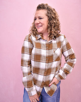 Highlight The Good Plaid Top - The Southern Loft