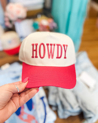 Howdy Embroidered Snapback Hat - The Southern Loft