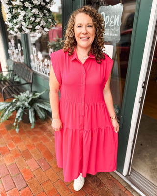 In The Spotlight Tiered Maxi Dress - The Southern Loft