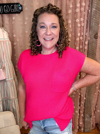 In This Moment Oversized Knit Top - The Southern Loft