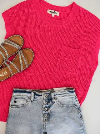 In This Moment Oversized Knit Top - The Southern Loft