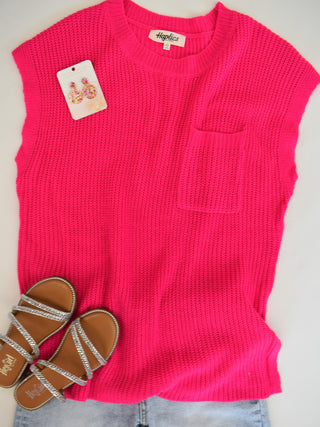 In This Moment Oversized Knit Top - The Southern Loft
