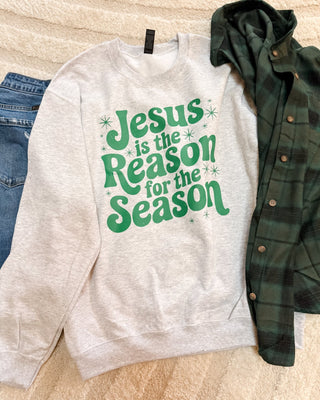Jesus is the Reason Graphic Pullover - The Southern Loft
