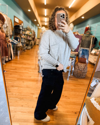 Judy Blue High Waist Wide Leg Cargo Jeans - The Southern Loft