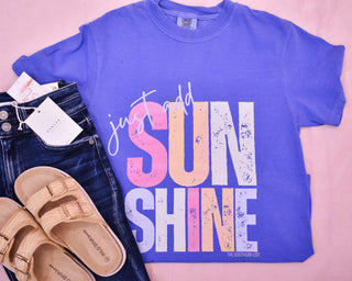 Just Add Sunshine Graphic Tee - The Southern Loft