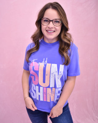 Just Add Sunshine Graphic Tee - The Southern Loft