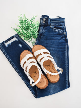 KanCan High Waist Slim Straight Jeans - The Southern Loft
