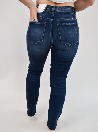 KanCan High Waist Slim Straight Jeans - The Southern Loft