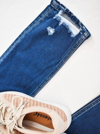 KanCan High Waist Slim Straight Jeans - The Southern Loft