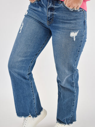 KanCan Slim Wide Leg Jeans - The Southern Loft