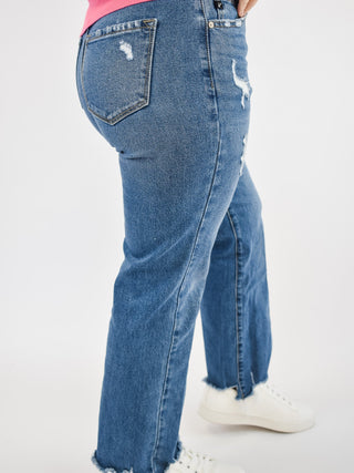 KanCan Slim Wide Leg Jeans - The Southern Loft