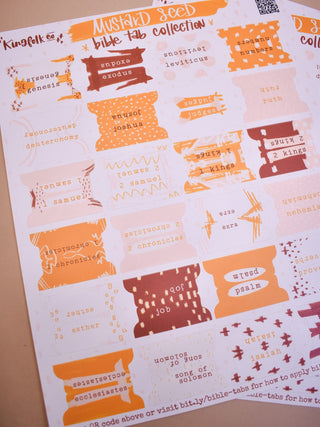 Kingfolk Co. Bible Tab Stickers - The Southern Loft
