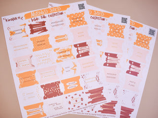 Kingfolk Co. Bible Tab Stickers - The Southern Loft