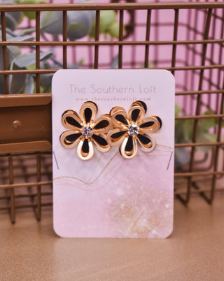 Layered Flower Earrings - The Southern Loft