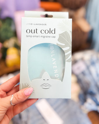 Lemon Lavender Out Cold Migraine Cap - The Southern Loft