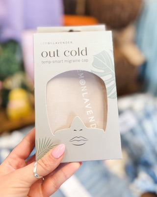 Lemon Lavender Out Cold Migraine Cap - The Southern Loft