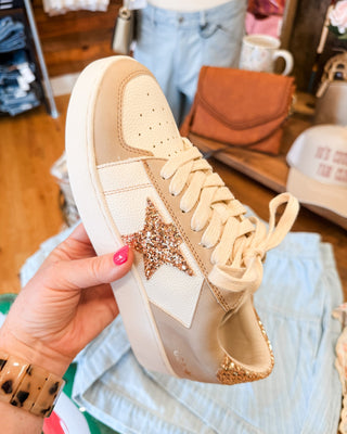 Liberty Glitter Star Sneaker - The Southern Loft