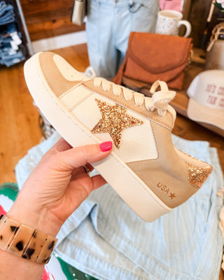 Liberty Glitter Star Sneaker - The Southern Loft