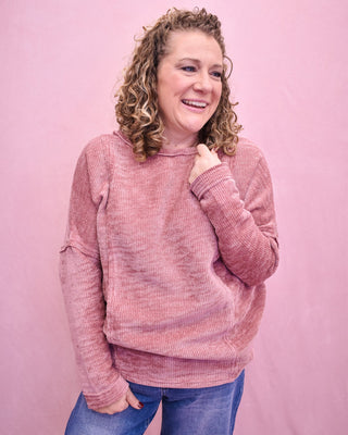 Lovely & Luxe Chenille Top - The Southern Loft