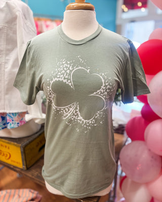 Lucky Charm Clover Graphic Tee - The Southern Loft