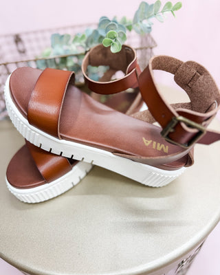 Lunna Platform Ankle Strap Sandal - The Southern Loft