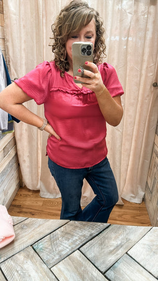 Making Magic Satin Top - The Southern Loft