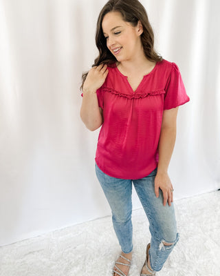 Making Magic Satin Top - The Southern Loft