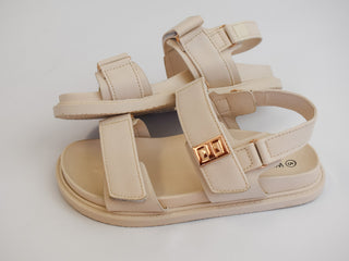 Mayara Velcro Double Strap Sandal - The Southern Loft