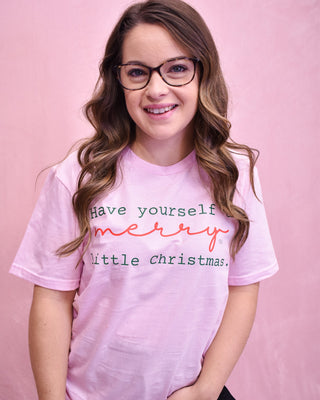 Merry Little Christmas Graphic Tee - The Southern Loft
