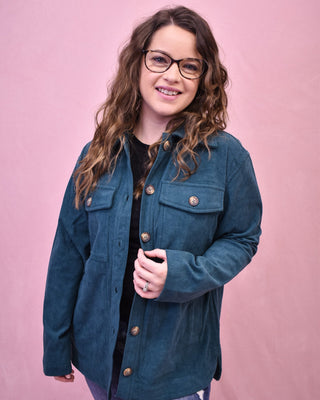 Midtown Chic Corduroy Shacket - The Southern Loft