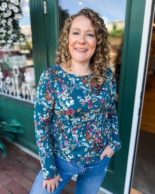 Missed Opportunity Long Sleeve Animal Print Top - The Southern Loft