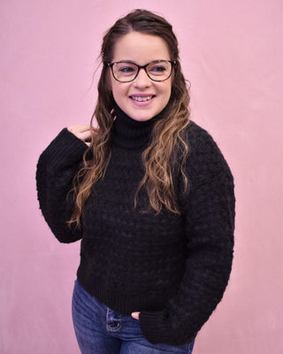 Modern Romance Turtle Neck Top - The Southern Loft