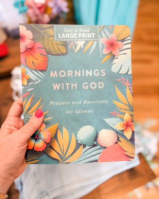 Mornings with God | A Large Print Devotional - The Southern Loft