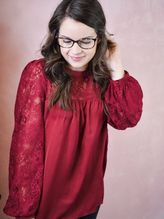 Nothing Else Matters Satin Top - The Southern Loft