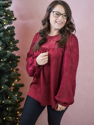 Nothing Else Matters Satin Top - The Southern Loft