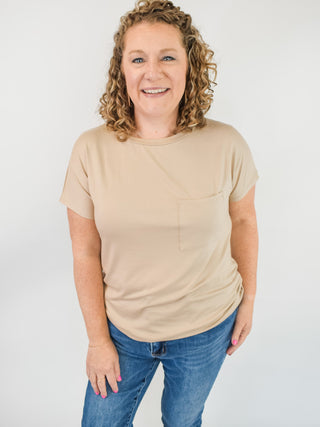 On A Good Note Casual Top - The Southern Loft