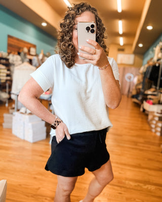 On The Move Scuba Shorts - The Southern Loft