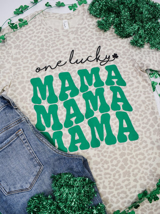 One Lucky Mama Graphic Tee - The Southern Loft