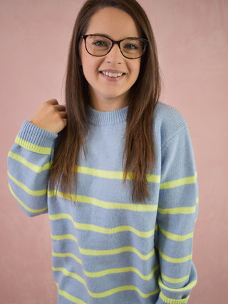One Thing At A Time Stripe Sweater - The Southern Loft