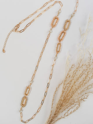 Piece It Together Chain Link Necklace - The Southern Loft