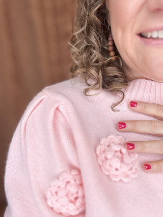 Pulling Heartstrings Sweater Top - The Southern Loft
