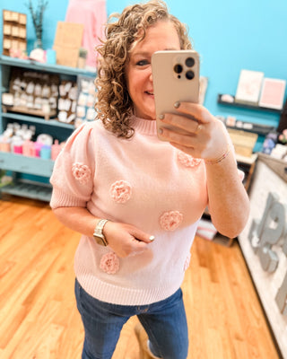 Pulling Heartstrings Sweater Top - The Southern Loft