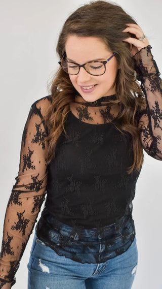 Pushing Forward Lace Layering Top - The Southern Loft