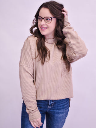 Reaching Out Corded Top - The Southern Loft